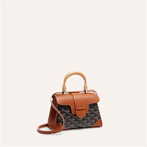 goyard sac saïgon souple mini|goyard saigon pm bag price.